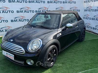 MINI Clubman Cooper Cabrio 1.6 BENZINA 120 CV KM CERTIFICATI GARANTITA Nero usata Napoli