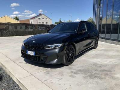 BMW Serie 3 330d 330 d 48V xDrive Touring Msport Nero usata Pieve di Cento