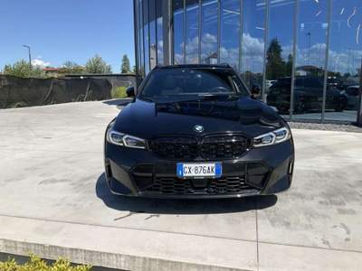 BMW Serie 3 330d 330 d 48V xDrive Touring Msport Nero usata Pieve di Cento