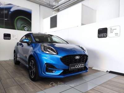 Ford Puma Puma '19-> - puma 1.0 ecoboost hybrid 125 cv s&s aut. st-line x Blu/Azzurro usata LEGNANO