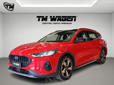 Ford Focus  - focus 1.0 ecoboost hybrid 125 cv sw active style Rosso usata Firenze