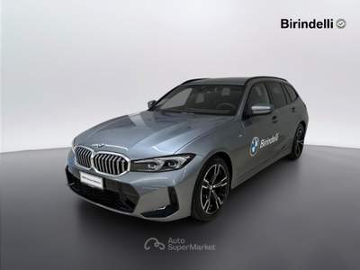 BMW Serie 3 318d Bmw 318d touring Grigio usata Vinci