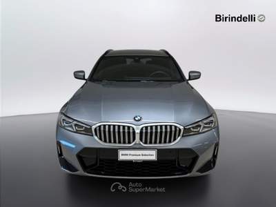 BMW Serie 3 318d Bmw 318d touring Grigio usata Vinci