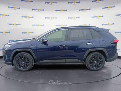 Toyota RAV4 V 2019 2.5 vvt-ie h Lounge awd-i 222cv e-cvt Blu/Azzurro usata Roma