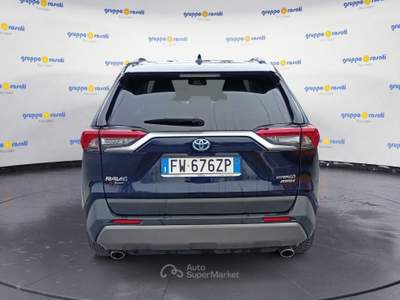 Toyota RAV4 V 2019 2.5 vvt-ie h Lounge awd-i 222cv e-cvt Blu/Azzurro usata Roma