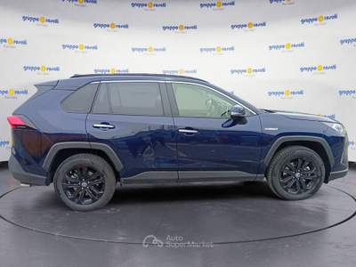 Toyota RAV4 V 2019 2.5 vvt-ie h Lounge awd-i 222cv e-cvt Blu/Azzurro usata Roma