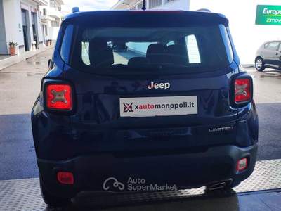 Jeep Renegade Limited 1000 Benz 120 CV Blu/Azzurro usata MONOPOLI