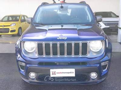 Jeep Renegade Limited 1000 Benz 120 CV Blu/Azzurro usata MONOPOLI