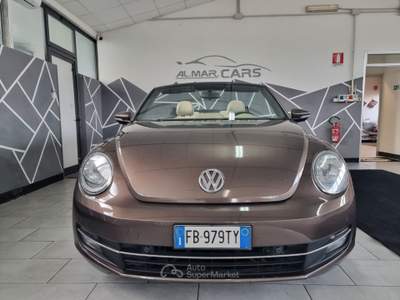 Volkswagen Maggiolino Neopatentati Cabrio Beige usata larciano
