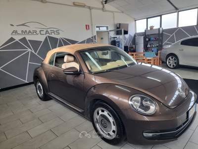 Volkswagen Maggiolino Neopatentati Cabrio Beige usata larciano