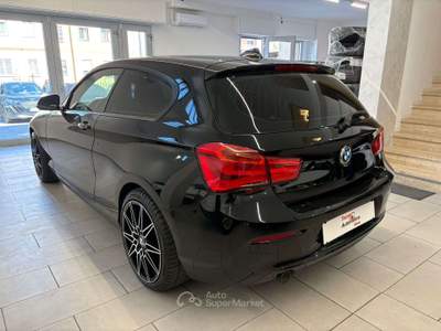 BMW Serie 1 116d 116 116d Sport 3p auto *LED*NAVI*CL18* Nero usata Roma