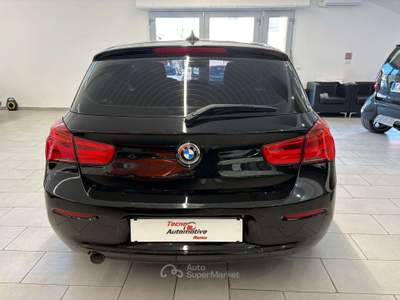 BMW Serie 1 116d 116 116d Sport 3p auto *LED*NAVI*CL18* Nero usata Roma