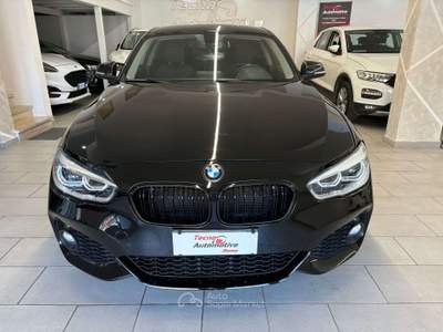 BMW Serie 1 116d 116 116d Sport 3p auto *LED*NAVI*CL18* Nero usata Roma