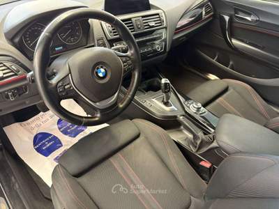 BMW Serie 1 116d 116 116d Sport 3p auto *LED*NAVI*CL18* Nero usata Roma