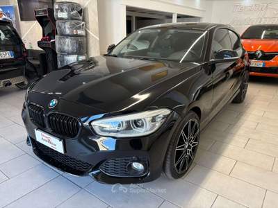 BMW Serie 1 116d 116 116d Sport 3p auto *LED*NAVI*CL18* Nero usata Roma