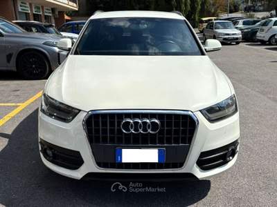 Audi Q3 2.0 tdi Advanced Plus quatt 177cv s-tronic s line Bianco usata Castel Gandolfo