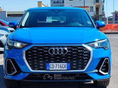 Audi Q3 Sportback 35TDI 150cv S LINE *PREZZO REALE* Blu/Azzurro usata Rovato
