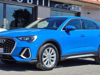 Audi Q3 Sportback 35TDI 150cv S LINE *PREZZO REALE* Blu/Azzurro usata Rovato