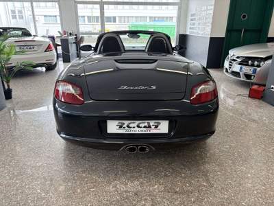Porsche Boxster 3.4 S 295cv. BLU PETROLIO Nero usata Rezzato