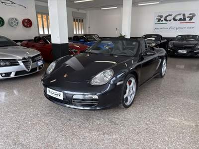 Porsche Boxster 3.4 S 295cv. BLU PETROLIO Nero usata Rezzato