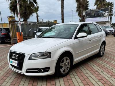 Audi A3 Audi A3 Sportback 1.60 tdi Bianco usata Tuglie