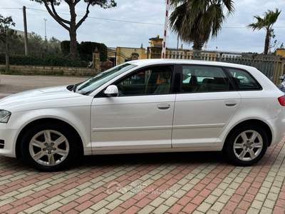 Audi A3 Audi A3 Sportback 1.60 tdi Bianco usata Tuglie