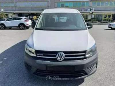 Volkswagen Caddy 1.4 TGI furgone Maxi  BlueMotion Bianco usata Basiliano