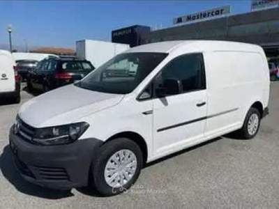 Volkswagen Caddy 1.4 TGI furgone Maxi  BlueMotion Bianco usata Basiliano