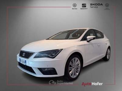 Seat Leon 2.0 TDI XCELLENCE Full LED Camera Navi DAB+ Bianco usata Chiusa