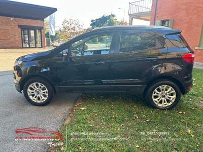 Ford EcoSport 1.0 ecoboost Titanium s/ruot.esterna 125cv Nero usata Treviso