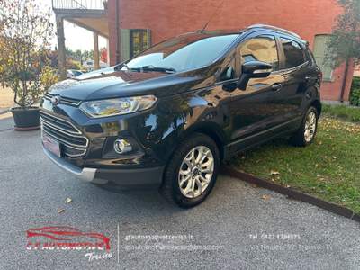 Ford EcoSport 1.0 ecoboost Titanium s/ruot.esterna 125cv Nero usata Treviso