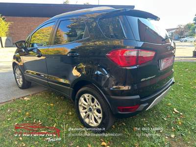 Ford EcoSport 1.0 ecoboost Titanium s/ruot.esterna 125cv Nero usata Treviso
