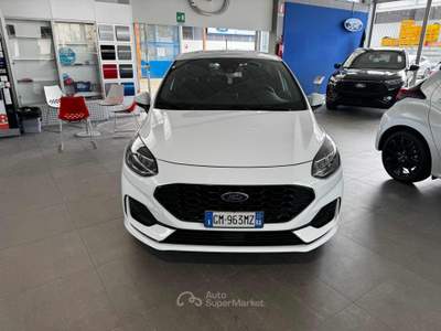 Ford Fiesta 1.0 Ecoboost Hybrid 125 CV 5 porte ST-Line Bianco usata Imola