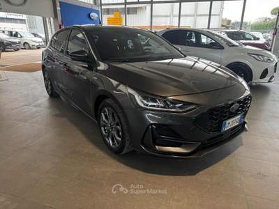 Ford Focus 1.0 EcoBoost Hybrid 125 CV 5p. ST-Line Grigio usata Imola