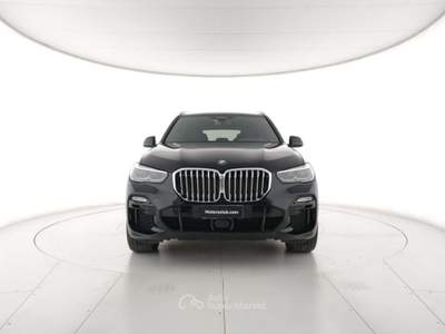 BMW X5 xDrive30d 48V Msport 7 Posti - Gancio traino Blu/Azzurro usata Modena
