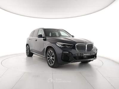 BMW X5 xDrive30d 48V Msport 7 Posti - Gancio traino Blu/Azzurro usata Modena