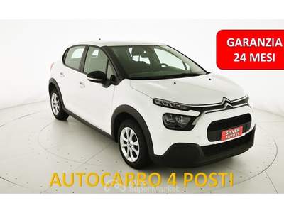 Citroen C3 AUTOCARRO N1- BlueHDi 100 cv  PREZZO+IVA Bianco usata Crema