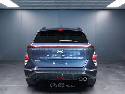 Hyundai Kona 1.0 T-GDI Hybrid 120CV 48V iMT NLine Blu/Azzurro usata Arsiè