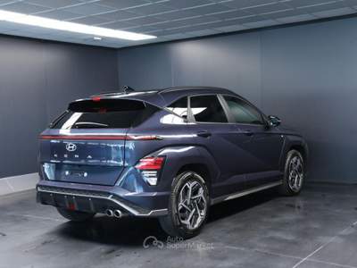 Hyundai Kona 1.0 T-GDI Hybrid 120CV 48V iMT NLine Blu/Azzurro usata Arsiè