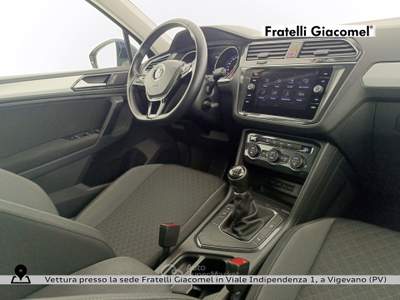 Volkswagen Tiguan 1.6 tdi business 115cv Blu/Azzurro usata Assago