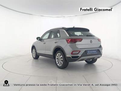 Volkswagen T-Roc 1.0 tsi style 115cv Argento usata Assago