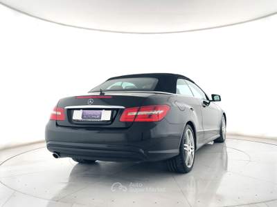 Mercedes-Benz Classe E E cabrio 250 cdi be executive x commercianti pelle+c.18" Nero usata Ghedi