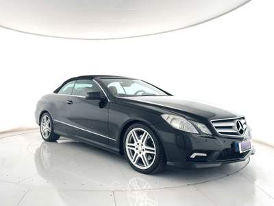 Mercedes-Benz Classe E E cabrio 250 cdi be executive x commercianti pelle+c.18" Nero usata Ghedi