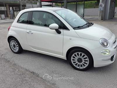 Fiat 500 FIAT 500 1.2 Lounge bianca unico proprietario, neopatentati Bianco usata Deruta