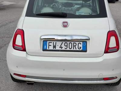 Fiat 500 FIAT 500 1.2 Lounge bianca unico proprietario, neopatentati Bianco usata Deruta
