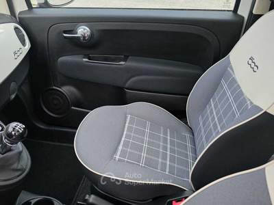 Fiat 500 FIAT 500 1.2 Lounge bianca unico proprietario, neopatentati Bianco usata Deruta