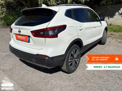 Nissan Qashqai Qashqai 1.3 DIG-T 140 CV N-Connecta Bianco usata Vigevano