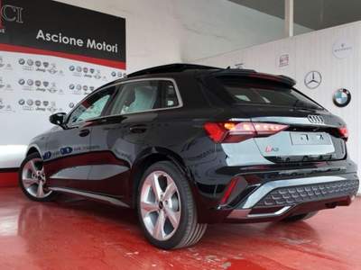 Audi A3 SPB 35 TDI S tronic S line edition Nero usata CASTEL VOLTURNO