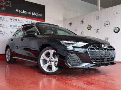 Audi A3 SPB 35 TDI S tronic S line edition Nero usata CASTEL VOLTURNO
