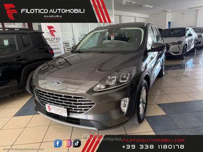 Ford Kuga Kuga 1.5 EcoBlue 120 CV aut.2WD Titanium KM CERTIFICATI  38.209 - PARCHEGGIO AUTO FULL Grigio usata Manduria